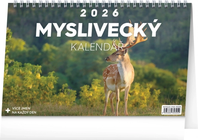 Calendar de birou Notique pentru vânători 2026