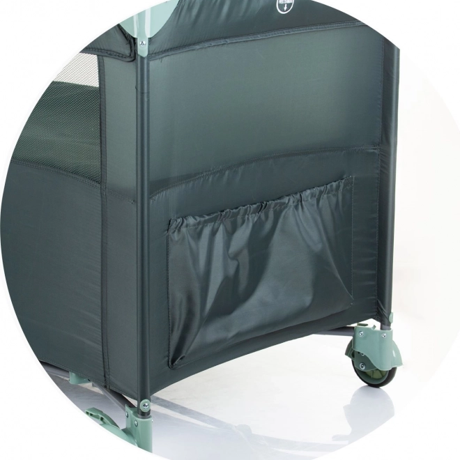Chipolino pătuț de călătorie pentru copii Relax Anthracite