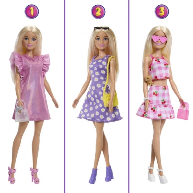 Barbie Garderoba visurilor în culori pastelate cu păpușă