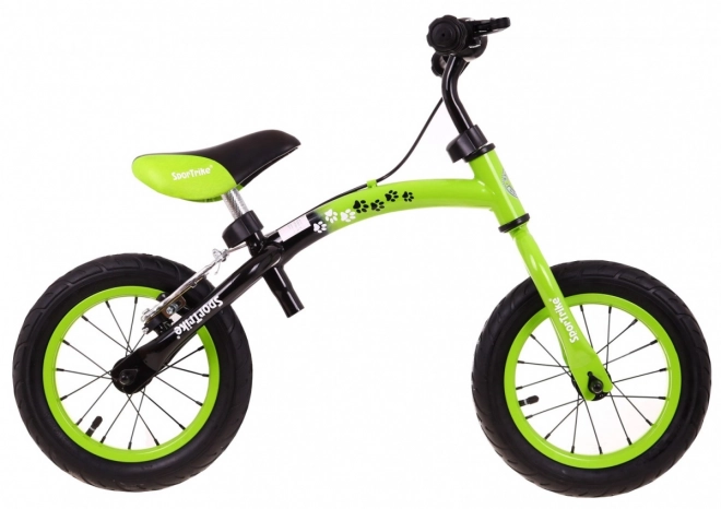 Bicicletă fără pedale Boomerang SporTrike verde