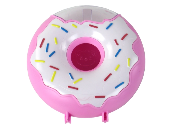 Cutie donut practică cu lanț