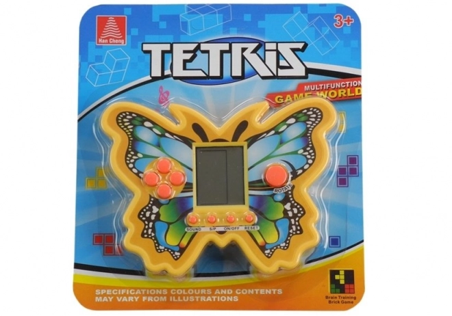 joc tetris electronic fluture galben