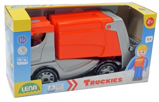 Camion de gunoi Truckies cu figură pentru copii