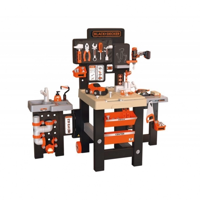 Megaatelier Smoby Black & Decker pentru micii meșteri