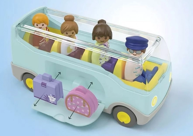 Set de figurine autobuz turistic Junior