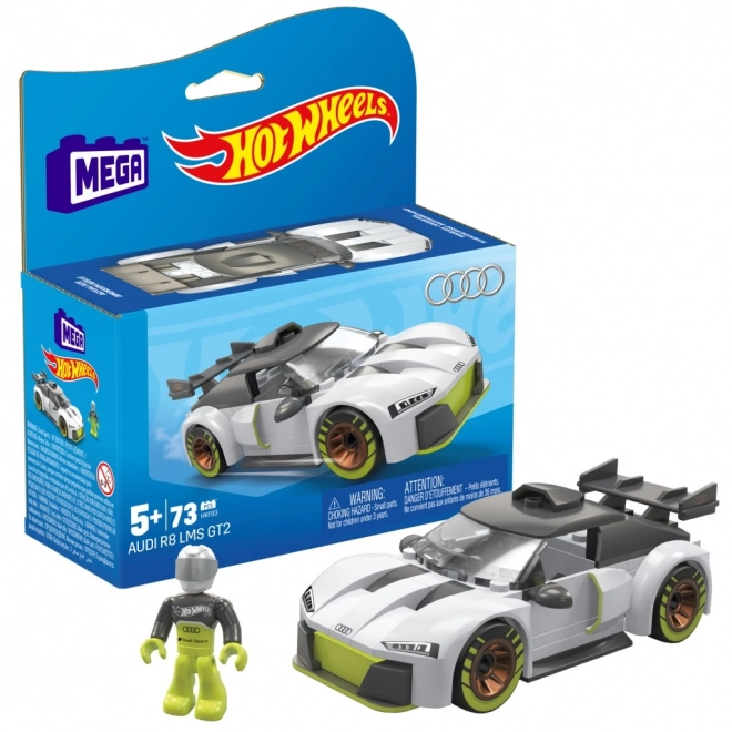 set de construcție hot wheels audi r8