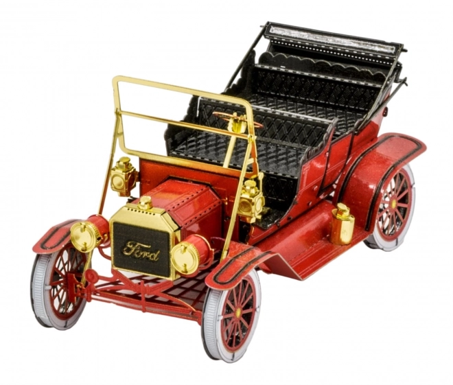 Puzzle 3D Metal Earth - Ford Model T 1908 Roșu
