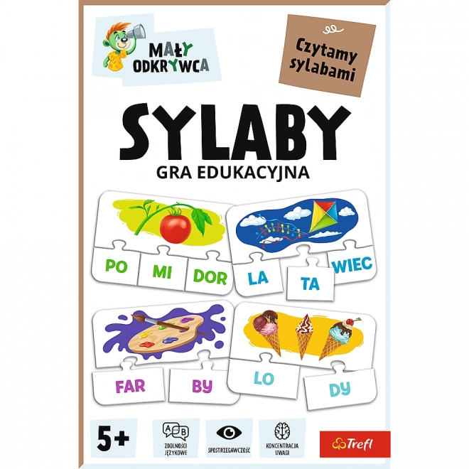 Silabe joc educativ pentru copii