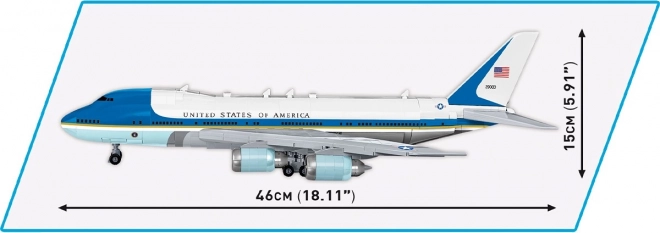 Set construcție avion președințial Boeing 747 Air Force One