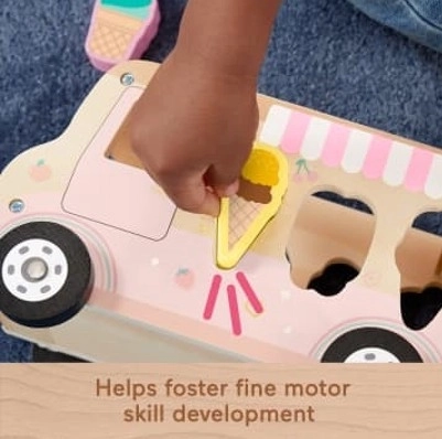 Sortator de înghețată din lemn Fisher-Price