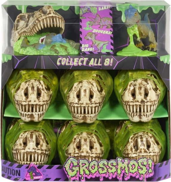 Figurină de colecție GROSSMOS dinozaur – surpriză în craniu