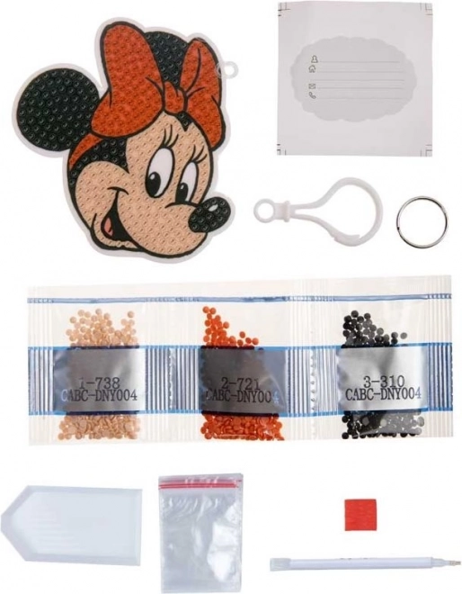 Set creativ pentru breloc Minnie