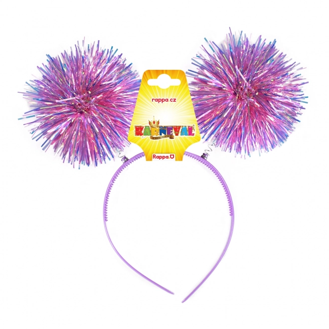 Bentita carnaval cu pom-pom