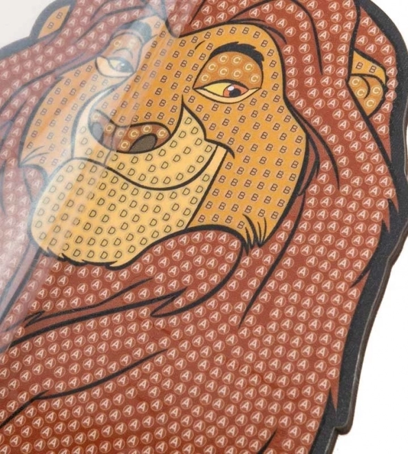 Picturi cu diamante Regele Leu: Mufasa