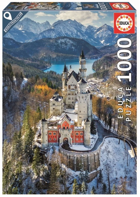 Educa puzzle Castelul Neuschwanstein din aer 1000 piese