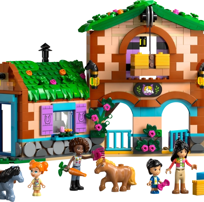 LEGO Friends Fermă cu ponei și grajd
