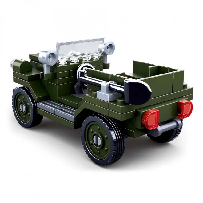 Sluban WWII vehicul teren sovietic GAZ 67