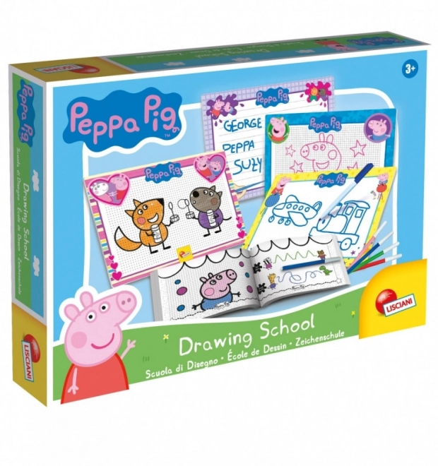 școla de desen - Peppa Pig