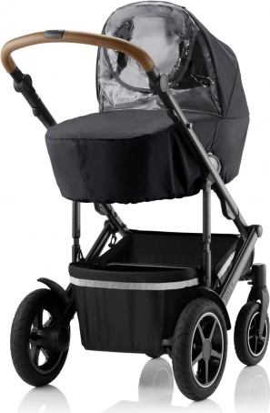 Pelerină de ploaie pentru landou Smile, Negru