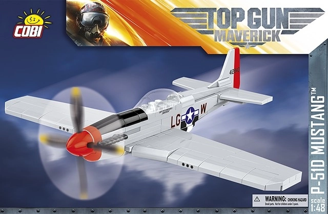 Set de constructie COBI Top Gun P-51D Mustang