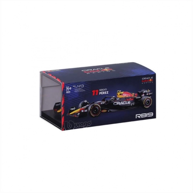 Model Red Bull Racing RB19 Formula 1 Bburago 1:43 din 2023 Sergio Pérez