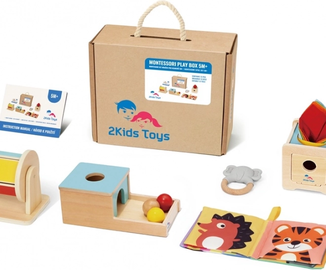 Set de jucării Montessori pentru copii de la 5 luni