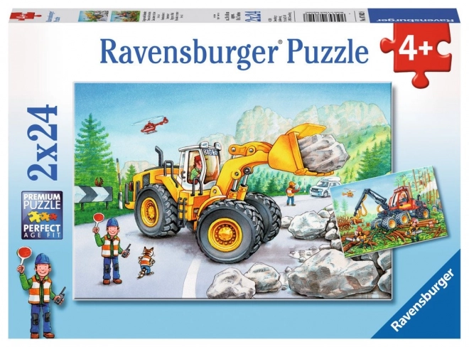 Puzzel RAVENSBURGER Tehnică Greutate în Acțiune