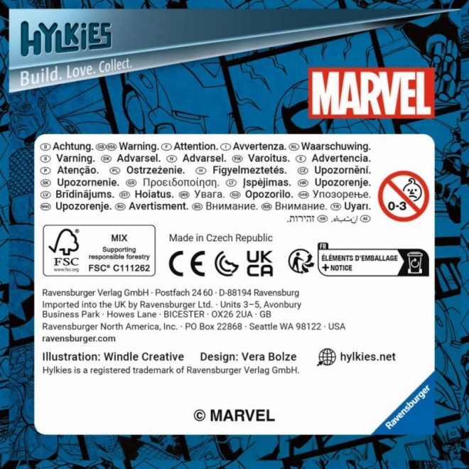 Figurina Spider-Man Hylkies din puzzle 3D