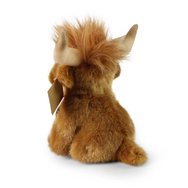 Vacă scoțiană Highland de pluș eco-friendly 16 cm
