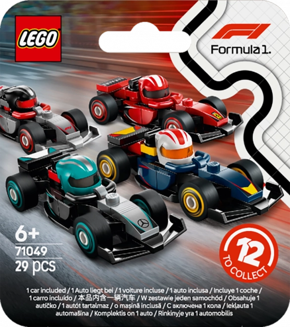 Mașini de curse F1 Lego de colecție