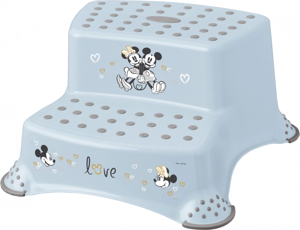 Trepte duble pentru WC/chiuvetă „Mickey”, Albastru