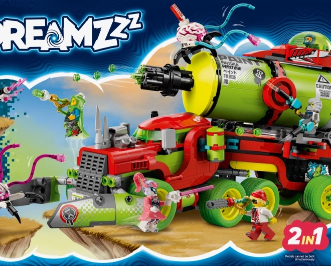 Vehiculul lui Mateo LEGO DREAMZzz cu spray