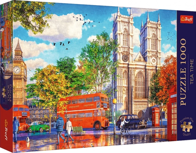 Puzzle 1000 piese - Ceaiul în Londra