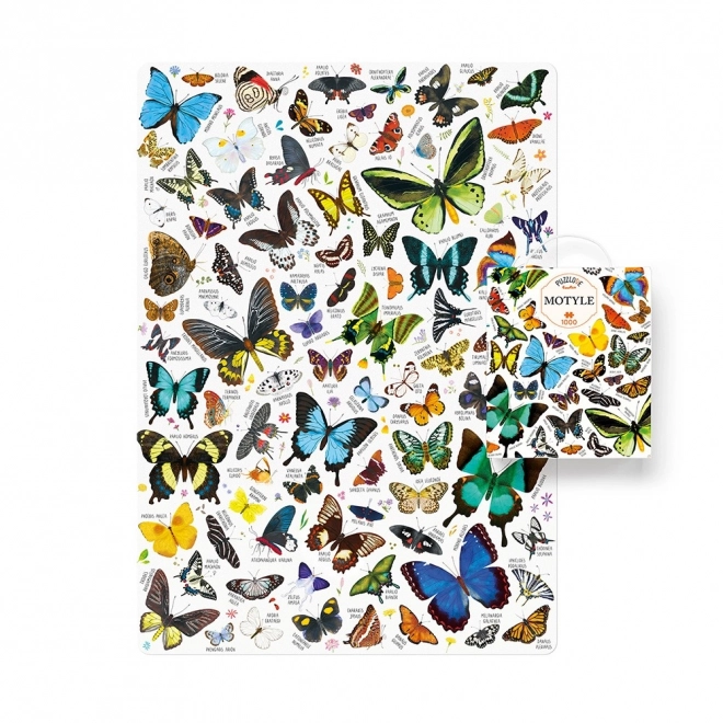 Puzzle Puzzlove Fluturi 1000 piese