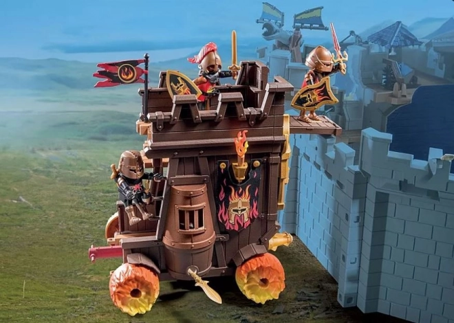 Set figurine Playmobil Novelmore Căruță de luptă cu tun de foc
