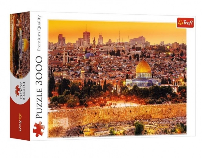 Puzzle 3000 piese, Acoperișurile Ierusalimului