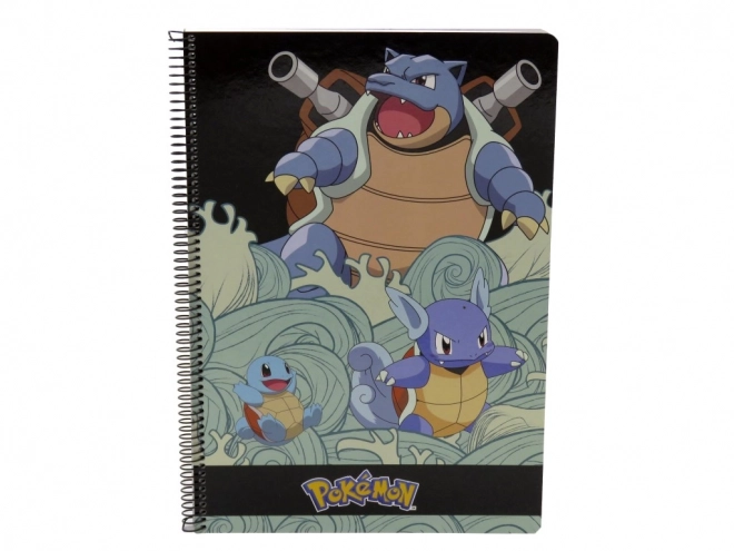 Pokémon A4 caiet cu spirală - Squirtle