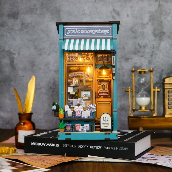 Suport carte Librăria Sufletului – set de construcție pentru copii