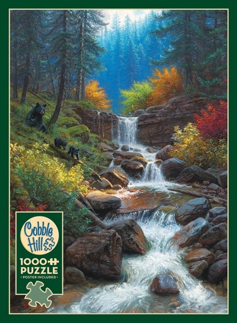 Puzzel Horská Cădere de Apă 1000 Piese