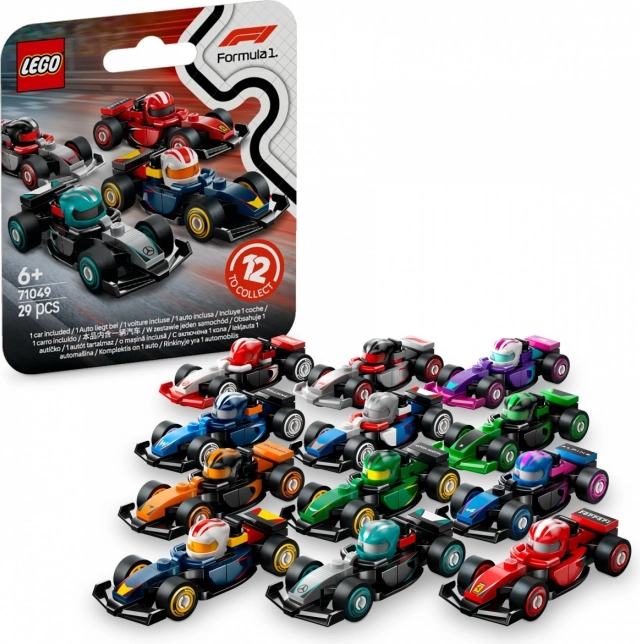 Mașină F1 LEGO 71049 Colecționabilă (display 36 buc.)