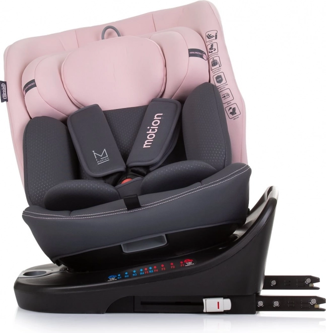 Scaun auto i-Size 360 Chipolino Motion Flamingo