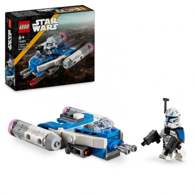 Mikroluptătorul Y-Wing al Căpitanului Rex de la LEGO Star Wars