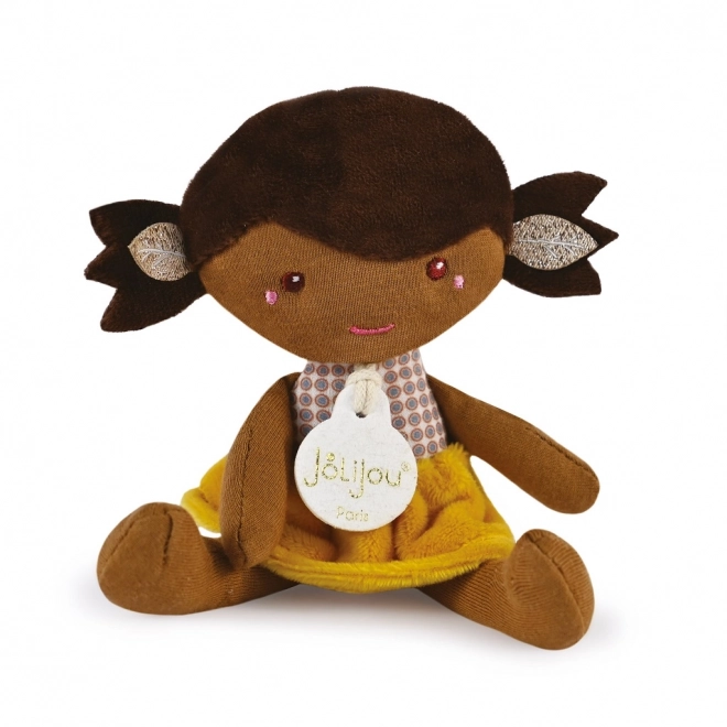 Panoușa Doudou Jolijou Lola 16 cm roșie