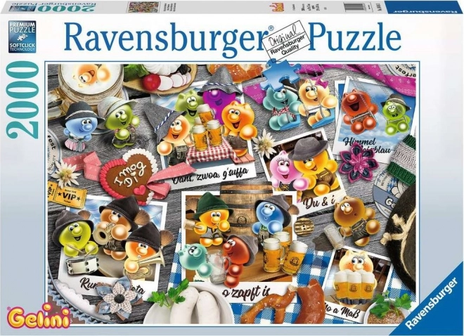 Puzzle Ravensburger Gelini la Oktoberfest 2000 piese