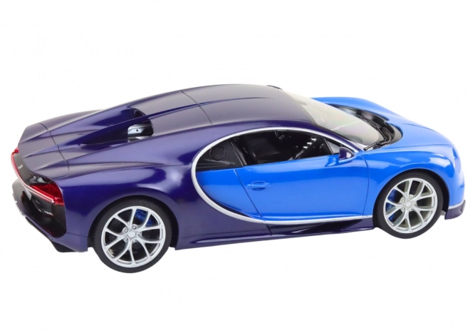 Telecomandă RC 1:14 Bugatti Veyron Chiron Albastru