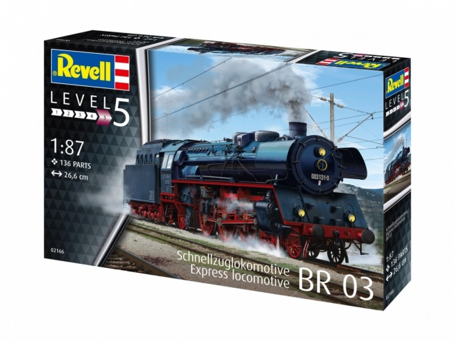 Model de plastic locomotivă BR03 scara 1/87