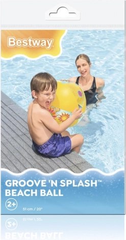 Minge gonflabilă galbenă 51 cm Bestway