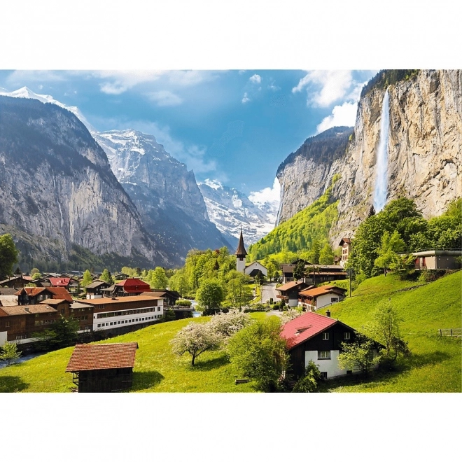 Puzzle Lauterbrunnen Elveția 3000 de piese