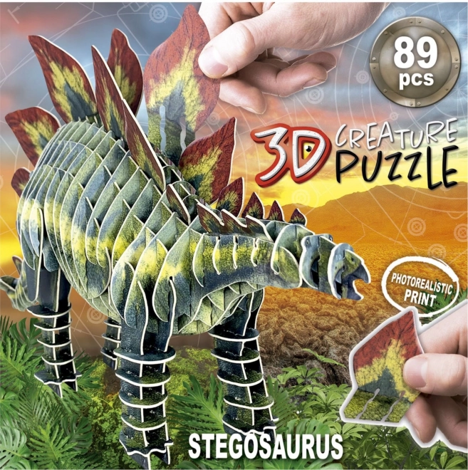 Puzzle 3D Stegozaur EDUCA