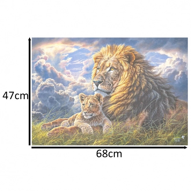 Puzzle 1000 piese Jako tată, așa și fiu